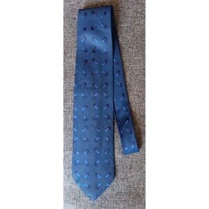 Tie 70s 80s 90s Y2K New Vintage Stock Francos Blue Purple 3.5 Wide 58 Long